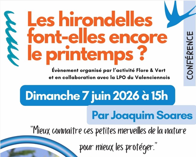 Les hirondelles font elles encore le printemps ? (conférence)